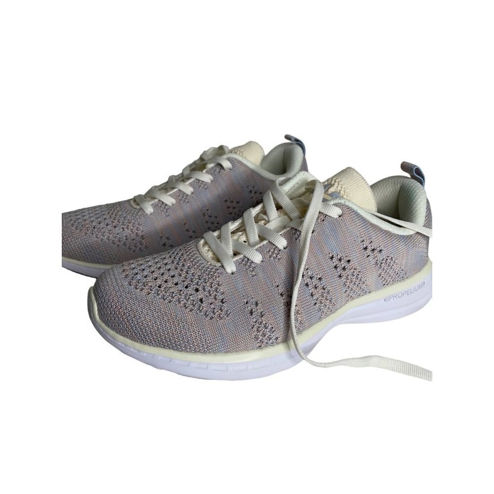 APL Techloom Pro Trainer Sneakers Pastel Multi Pristine White Women's 35 5 New